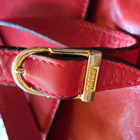 Woman's red purse. BALLY made in Italy. - Picture 10 of 12